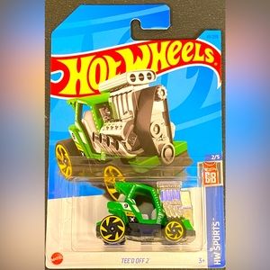 ✅ 🚗 4/20 🚗 NEW 2023 MATTEL HOT WHEELS 2/5 HW SPORTS TEE’D OFF 2 #43/250